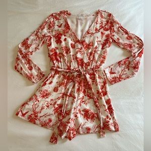 Club Monaco Toile Print Romper